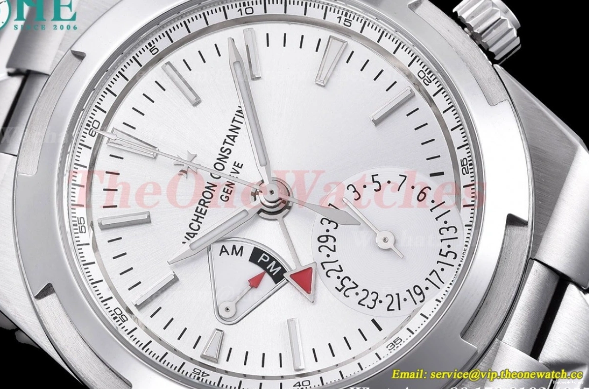 SS PZF 41mm 7900V Dial Silver Overseas A5110 SS 0414
